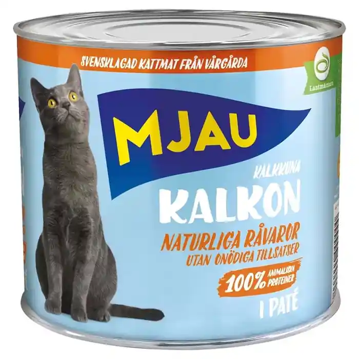 Lägg i varukorgen Mjau Paté För Katt Med Kalkon 635g